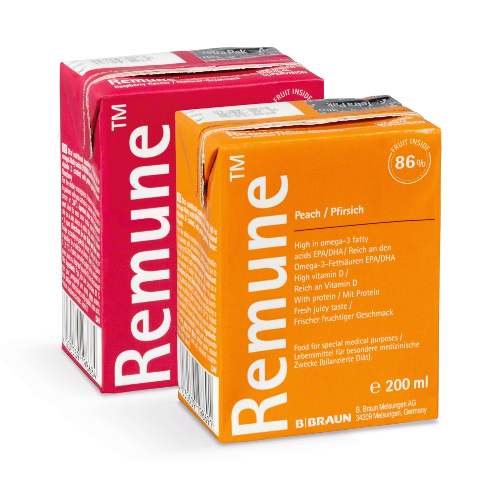 Remune peach and raspberry