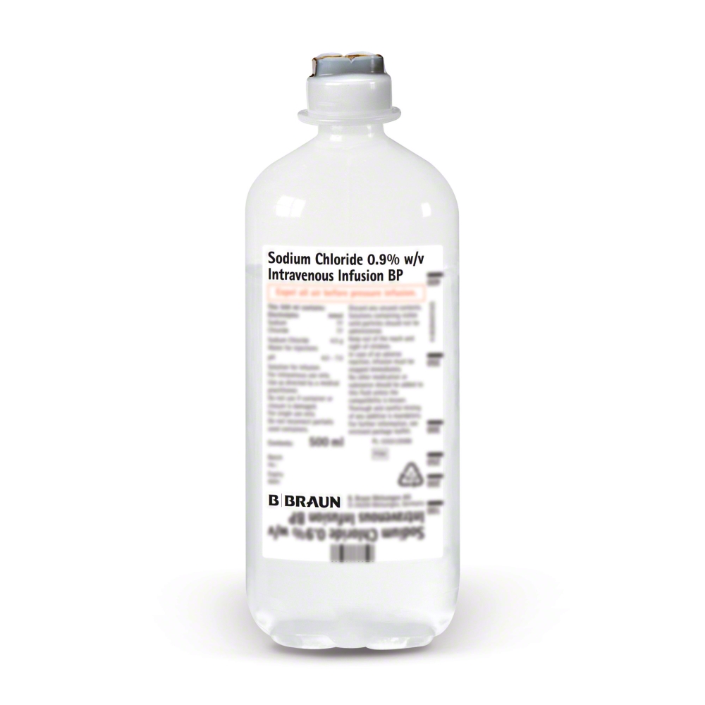 NaCl solution, 1 l, 0.9%